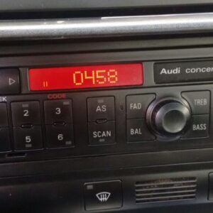 Código de radio Audi