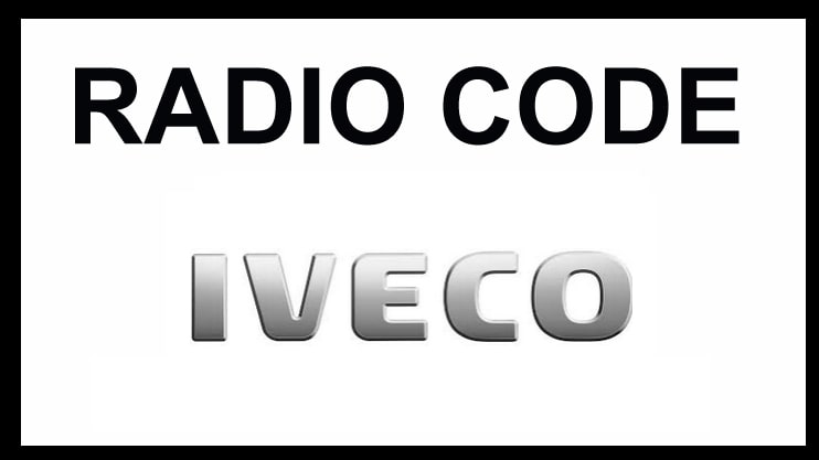 Código de radio Iveco