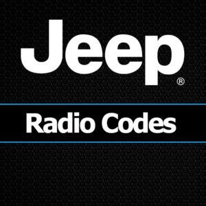 Código de radio Jeep