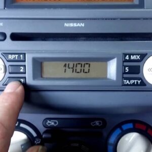 Código de radio Nissan Micra