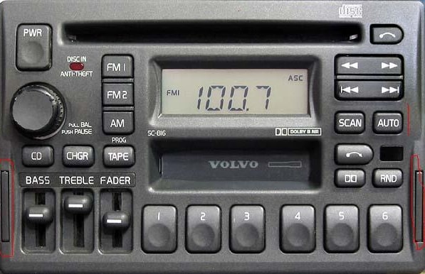 Radio Volvo V40