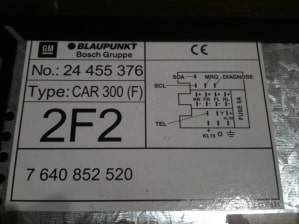 Blaupunkt Car 300