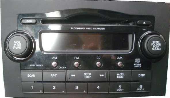 Código De Radio Honda Crv