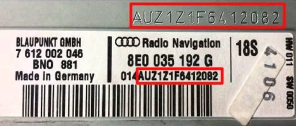 Eliminador De Código De Radio Audi A3