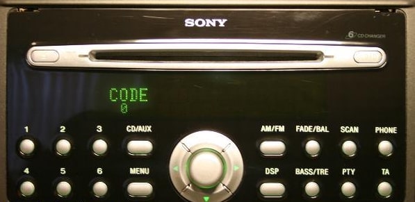 Generador De Códigos De Radio Sony