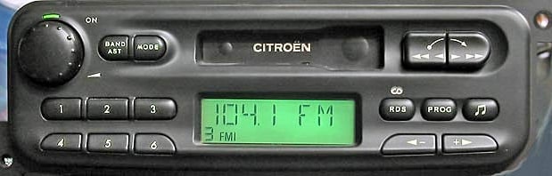 Radio Citroën C4