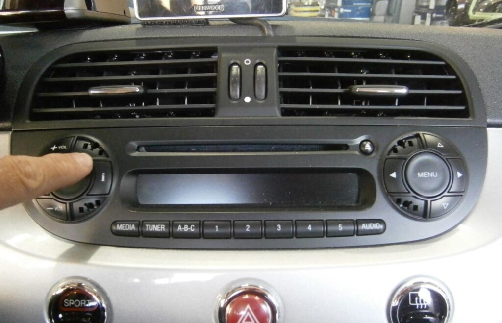 Radio Fiat 500