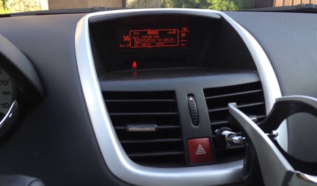 Radio Peugeot 207