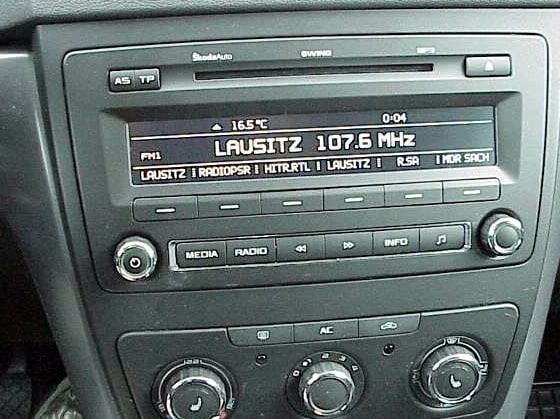 Radio Skoda Yeti