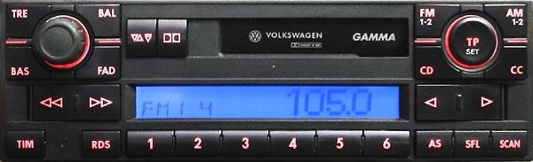 Radio VW Gamma