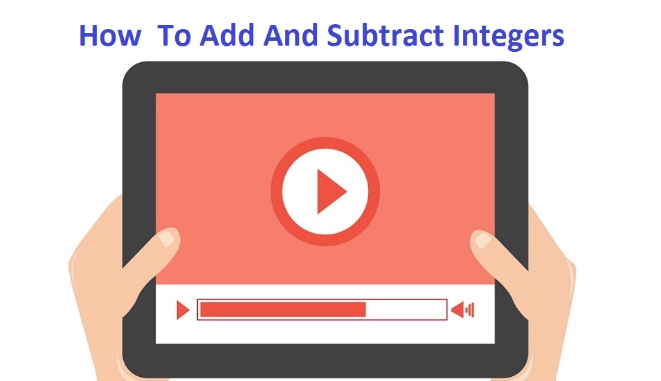 How To Add And Subtract Integers - Video Examples