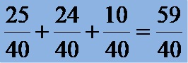 Add 3 Fractions With The Same Denominator