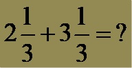 Add Mixed Fractions With The Same Denominators