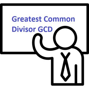 Greatest Common Divisor - GCD