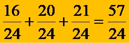 How To Add 3 Fractions With The Same Denominator