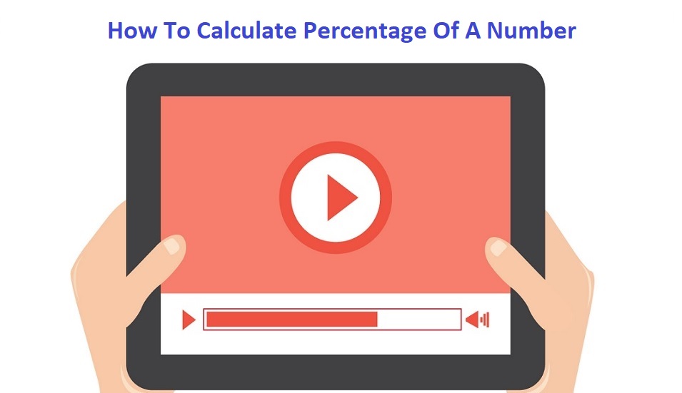 How To Calculate Percentage Of A Number - Video Examples