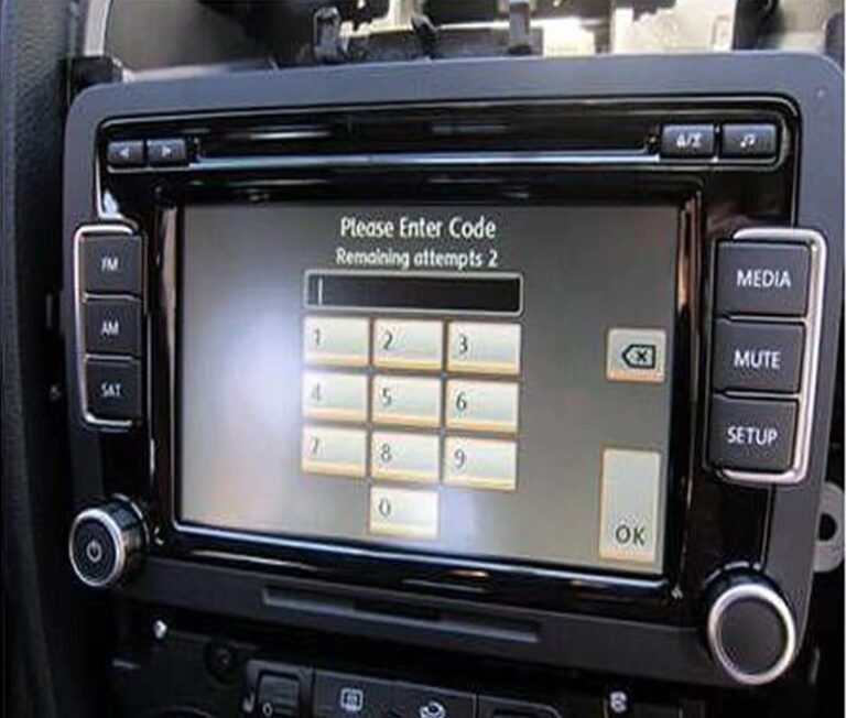 VW RCD 310 Radio Code Generator - Radio Codes Calculator